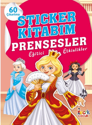 Sticker Kitabım - Prensesler - Eğitici Etkinlikler Kolektif