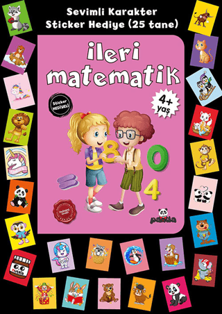 İleri Matematik - Stickerlı 4+ Yaş Afife Çoruk