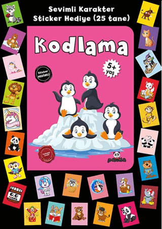 Kodlama - Stickerlı 5+ Yaş Afife Çoruk