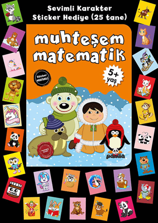 Muhteşem Matematik - Stickerlı 5+ Yaş Afife Çoruk