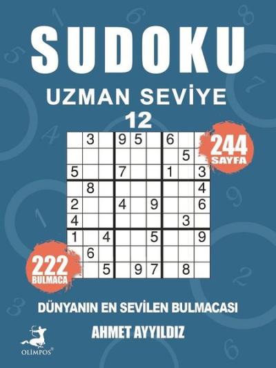 Sudoku Uzman Seviye 12 Ahmet Ayyıldız