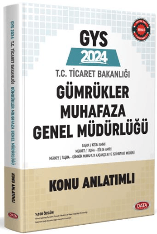 T.C. Ticaret Bakanlığı Gümrükler Muhafaza Genel Müdürlüğü GYS Konu Anl