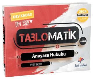 Tablomatik Anayasa Hukuku 2024 Devrim Toklucu