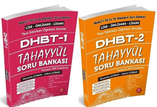 Tahayyül DHBT 1-2 Soru Bankası Çözümlü Set Adem Çoban