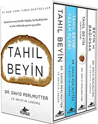 Tahıl Beyin Kutulu Özel Set (4 Kitap Takım) David Perlmutter