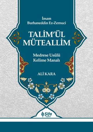 Talim'ül Müteallim %20 indirimli Ali Kara