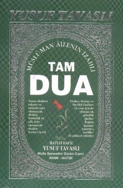 Tam Dua Kitabı Cep Boy (C36) Yusuf Tavaslı