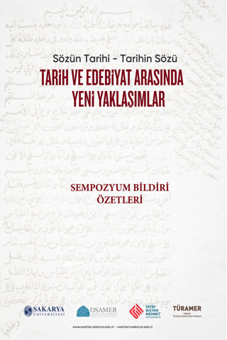 Tarih ve Edebiyat Arasında Yeni Yaklaşımlar Mükerrem Bedizel Aydın