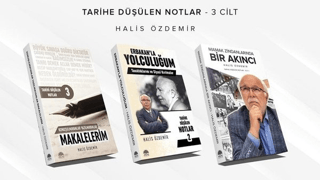 Tarihe Düşülen Notlar (3 Kitap Takım) Halis Özdemir