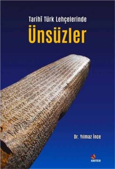 Tarihi Türk Lehçelerinde Ünsüzler Yılmaz İnce