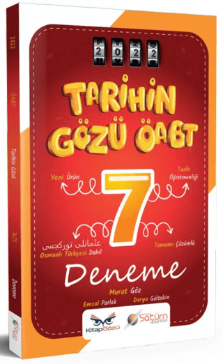 2022 Tarihin Gözü ÖABT Tarih Öğretmenliği 7'li Deneme Murat Göz