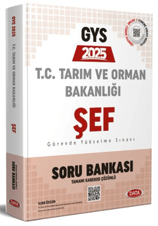 Tarım ve Orman Bakanlığı Şef GYS Soru Bankası - Karekod Çözümlü Kolekt