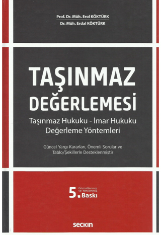 Taşınmaz Değerlemesi (Ciltli) Erol Köktürk