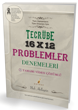 Tecrübe 16x12 Video Çözümlü Problemler Denemeleri Nuh Hellagün