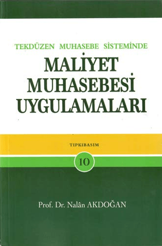 Maliyet Muhasebesi Uygulamaları %5 indirimli Nalan Akdoğan