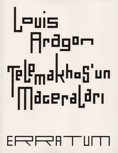 Telemakhos'un Maceraları Louis Aragon