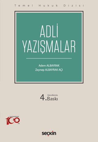 Temel Hukuk Dizisi - Adli Yazışmalar (THD) Adem Albayrak