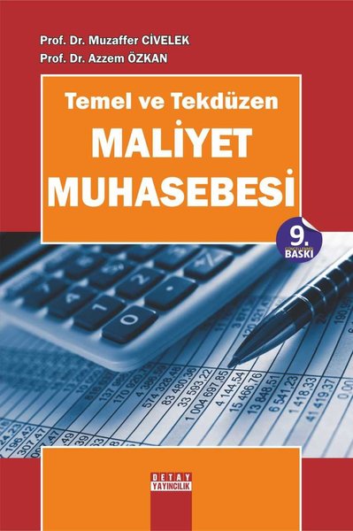 Temel ve Tek Düzen Maliyet Muhasebesi Azzem Özkan