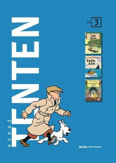 Tenten Cilt 3 - Üç Kitap Bir Arada - Kutulu (Ciltli) Herge