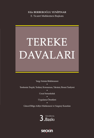 Tereke Davaları Filiz Berberoğlu Yenipınar