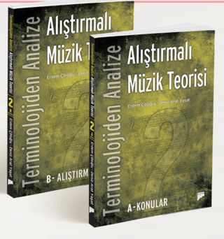 Terminolojiden Analize Alıştırmalı Müzik Teorisi Seti - 2 Kitap Takım 