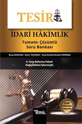 Tesir İdari Hakimlik Tamamı Çözümlü Soru Bankası Recep Özceylan