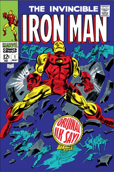 The Invincible Iron Man Orjinal 1. Sayı Stan Lee