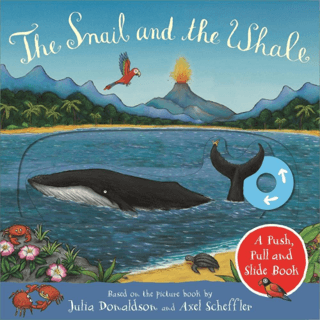 The Snail and the Whale: A Push, Pull and Slide Book (Ciltli) Julia Do