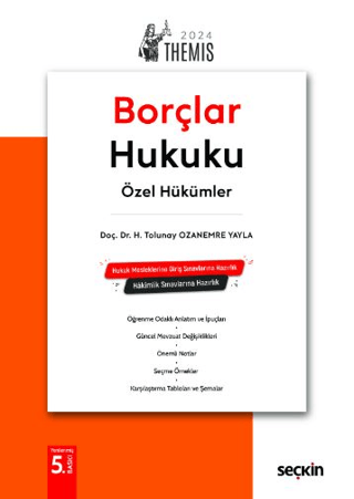 THEMIS - Borçlar Hukuku Özel Hükümler - Konu Kitabı H. Tolunay Ozanemr