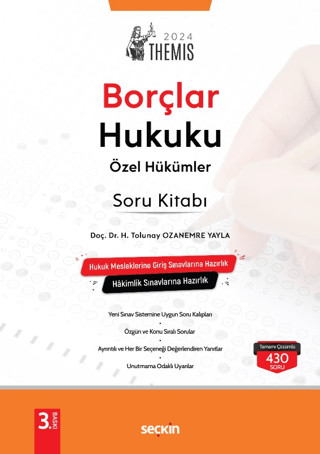 THEMIS - Borçlar Hukuku Özel Hükümler - Soru Kitabı H. Tolunay Ozanemr