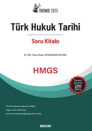 Themis – Türk Hukuk Tarihi Soru Kitabı Müge Vatansever Öztürk