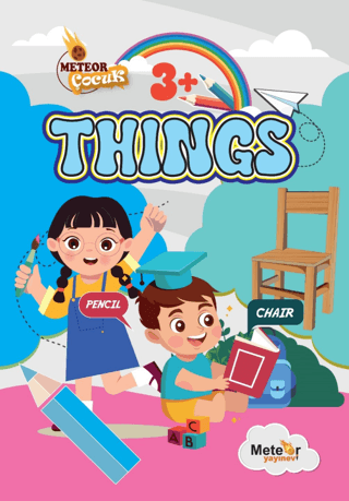 Things Eşyalar Türkçe - İngilizce Boyama Kitabı 3+ Yaş Umut Öz