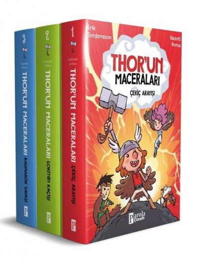 Thor'un Maceraları Seti - 3 Kitap Takım Erik Tordensson