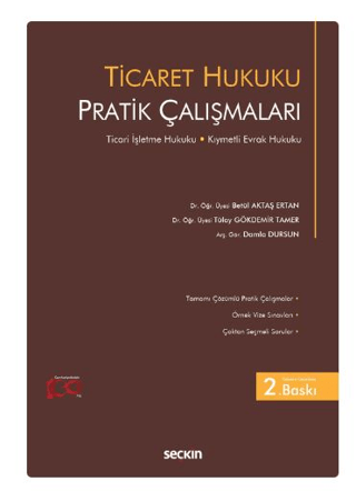 Ticaret Hukuku Pratik Çalışmaları Betül Aktaş Ertan