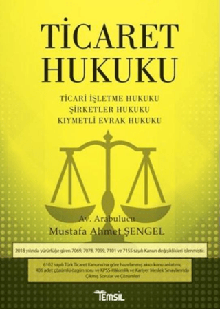 Ticaret Hukuku Mustafa Ahmet Şengel