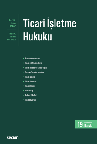 Ticari İşletme Hukuku Hamdi Yasaman