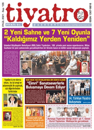 Tiyatro Gazetesi Sayı: 126 Eylül 2021 Kolektif