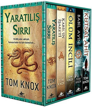 Tom Knox Macera Gerilim Serisi Kutulu Özel Set (5 Kitap) Tom Knox