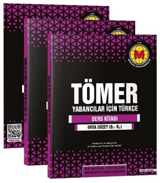 TÖMER Yabancılar İçin Türkçe Öğretim Seti 3 Kitap B1- B2 Kolektif