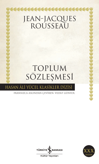 Toplum Sözleşmesi - Hasan Ali Yücel Klasikleri %28 indirimli J. J. Rou