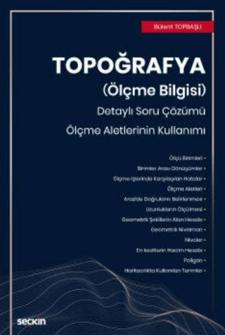 Topoğrafya (Ölçme Bilgisi) Bülent Topbaşlı