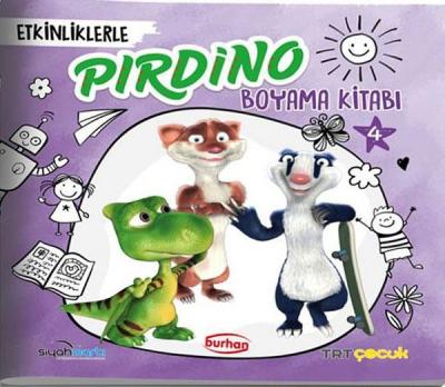 TRT Çocuk Etkinliklerle Pırdino Boyama Kitabı - 4 Kolektif