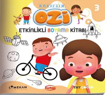 TRT Çocuk Kardeşim Etkinlikli Boyama Kitabı - 3 Kolektif