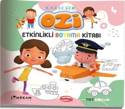 TRT Çocuk Kardeşim Etkinlikli Boyama Kitabı - 4 Kolektif