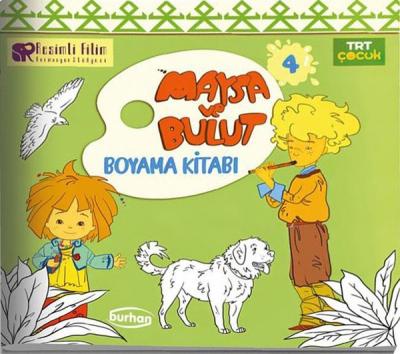 TRT Çocuk Maysa ve Bulut Boyama Kitabı - 4 Kolektif