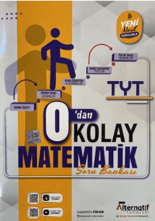 TYT 0'dan Kolay Matematik Soru Bankası Sadettin Fidan