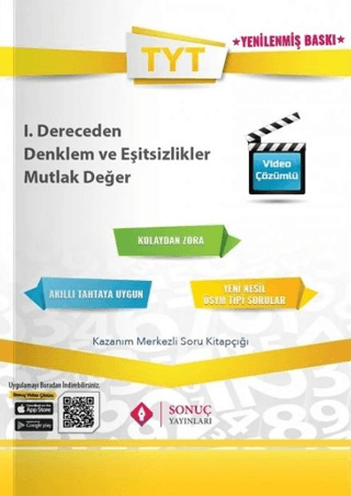 TYT 1. Dereceden Denklem ve Eşitsizlikler Mutlak Değer Kolektif