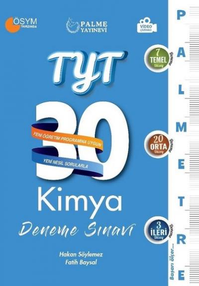 2021 TYT Kimya 30 Deneme Sınavı Hakan Söylemez