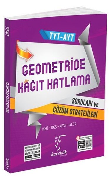 TYT AYT Geometride Kağıt Katlama Soruları ve Çözüm Stratejileri Kolekt