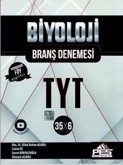 TYT Biyoloji 35x6 Branş Deneme Kolektif